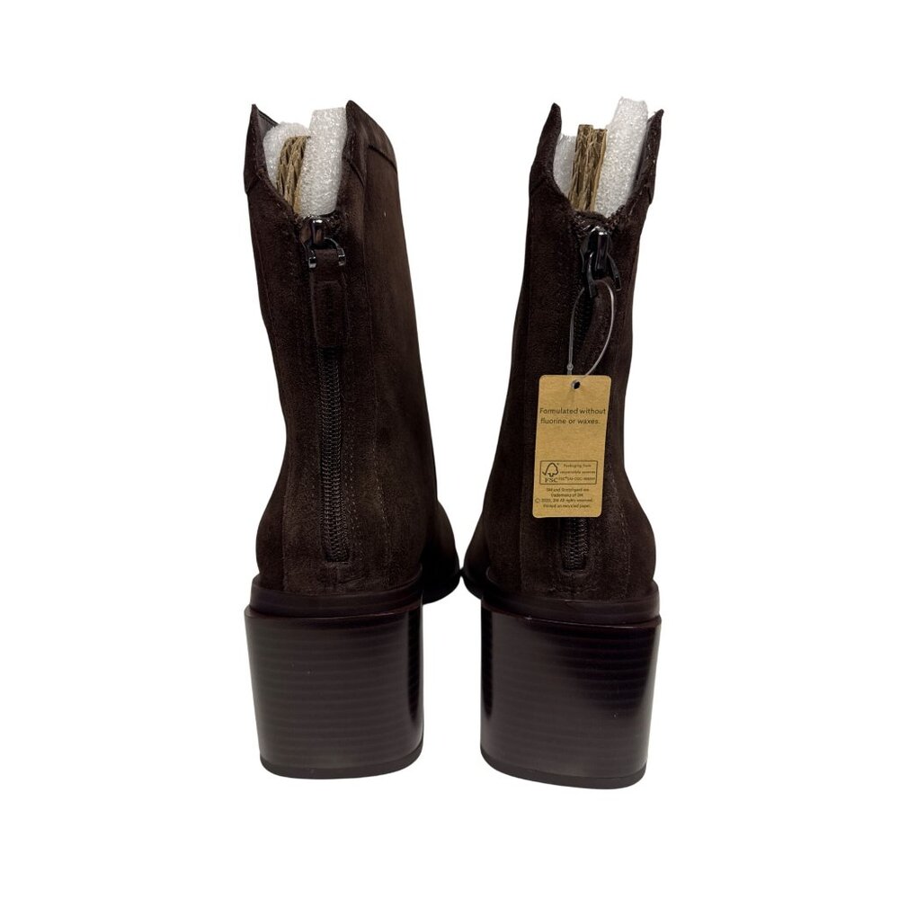 Vince Camuto Kortimy Women's Boots Water Repellent Mid Shaft Rootbeer Brown 9 9W - Picture 3 of 11